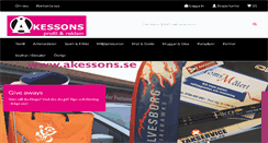 Desktop Screenshot of akessons.se