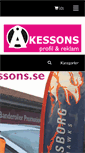 Mobile Screenshot of akessons.se