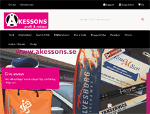 Tablet Screenshot of akessons.se